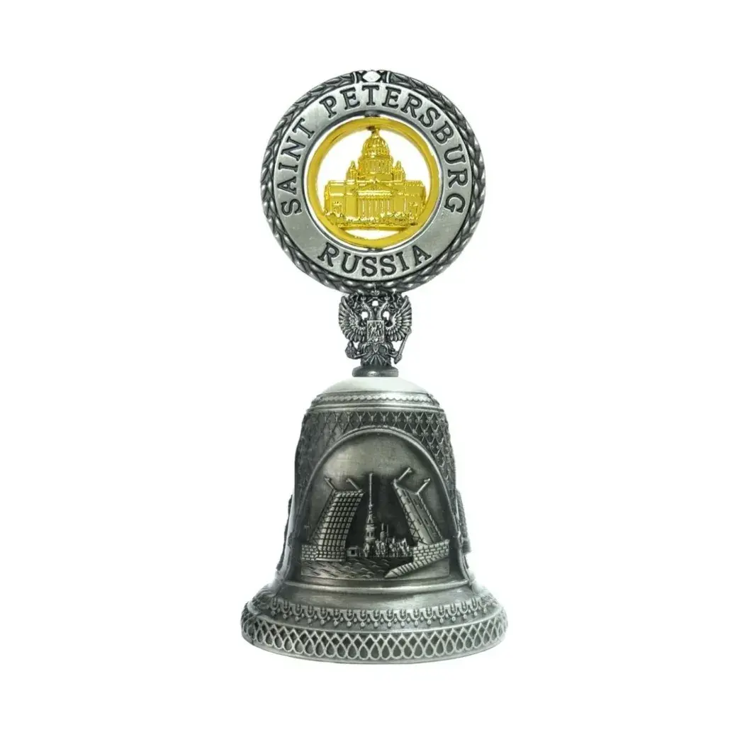 Колоколочик вставка 039 СПб Исаакий античное олово
