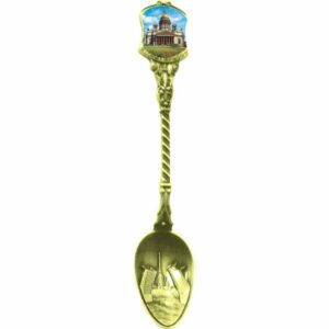 Lozhka metall folga SPb Isaakij Mosty zoloto e1613826265794