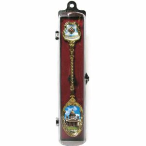 Lozhka suvenirnaya so smoloj v korobke SPb Isaakij e1613831089850
