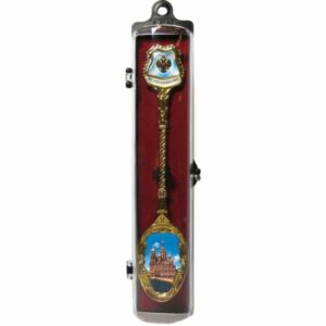 Lozhka suvenirnaya so smoloj v korobke SPb Spas e1613830881263