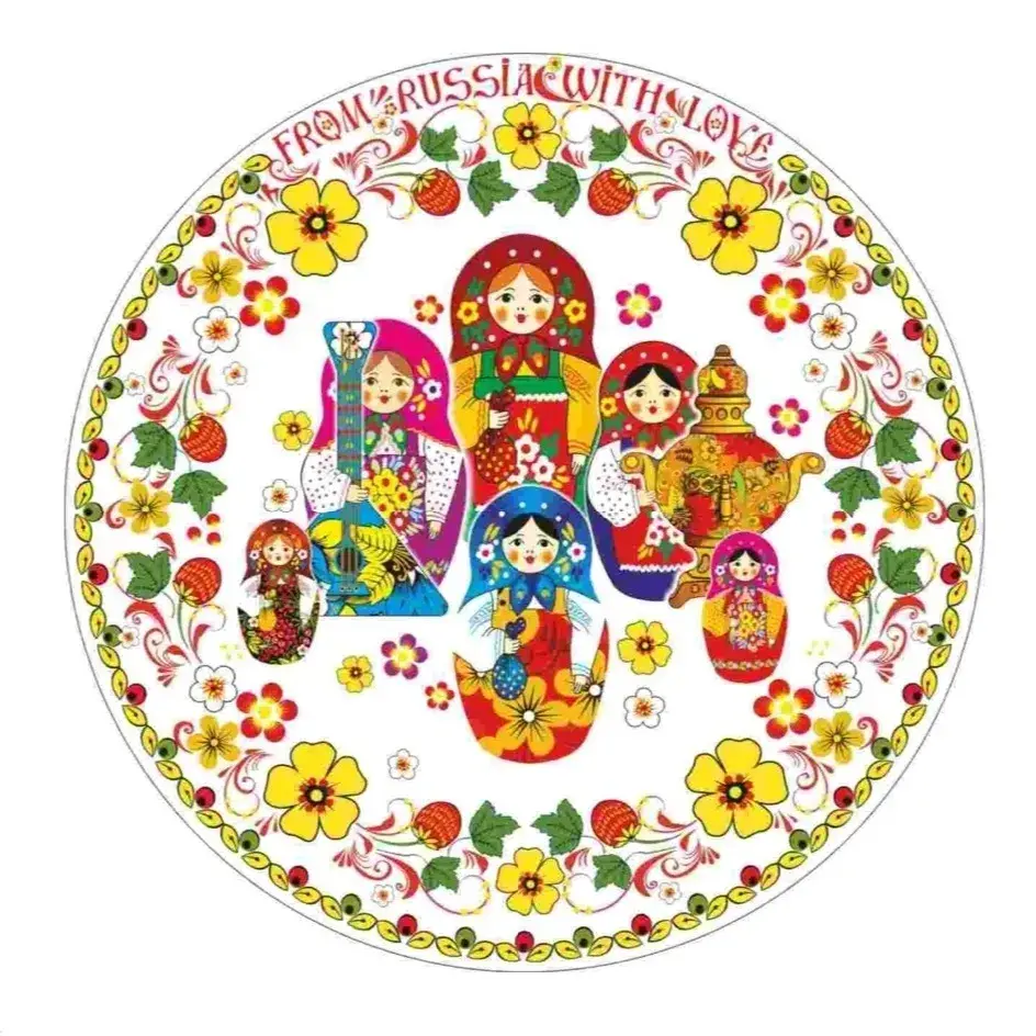 Тарелки Матрешки