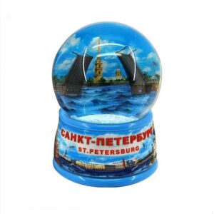 Шар со снегом большой Мосты