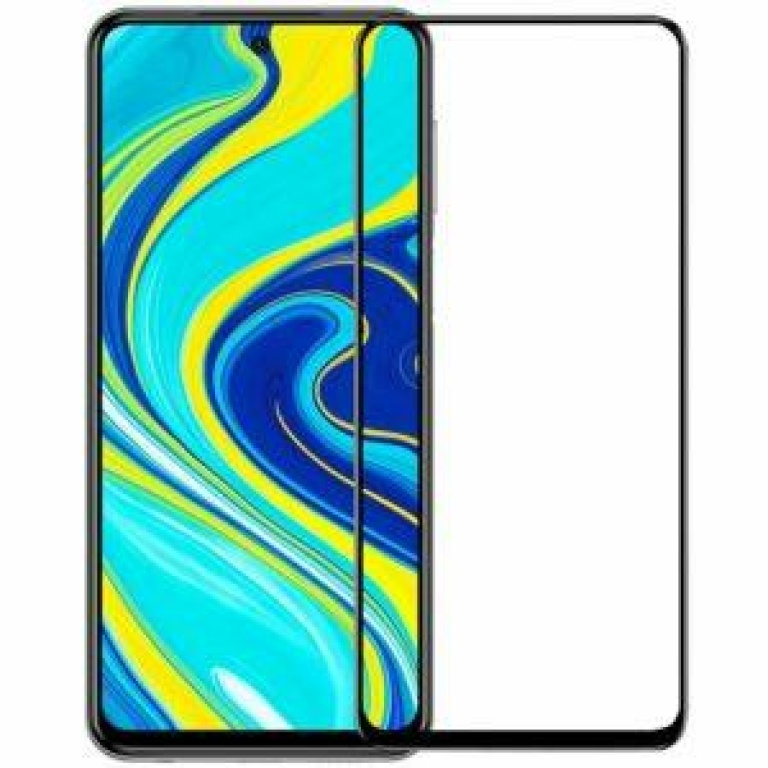 Zashhitnoe steklo 3D Full Glue Xiaomi Redmi Note 9S chernoe NOVINKA e1591279853670