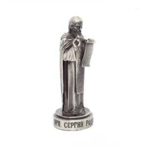 Фигурка Сергий Радонежский античное олово