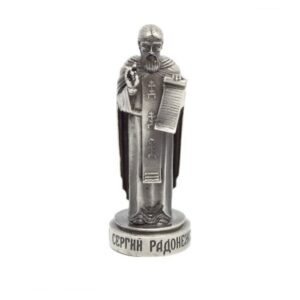 Фигурка Сергий Радонежский античное олово