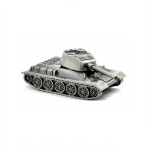 Фигурка Танк Т-34 4,5см античное олово