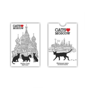 Карты игральные Москва Коты