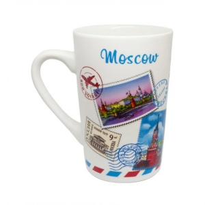 Кружка матовая Москва Марки