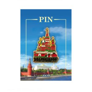 Значок пин Москва ХВБ