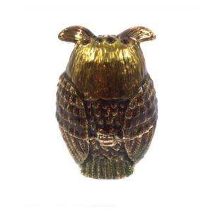 Шкатулка Сова со стразами коричневая 7 см (2) Шкатулка Сова со стразами коричневая 7 см