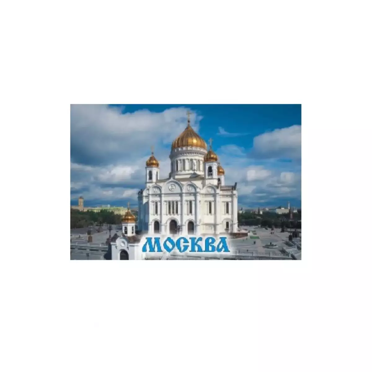 Магнит металл плоский Москва ХХС