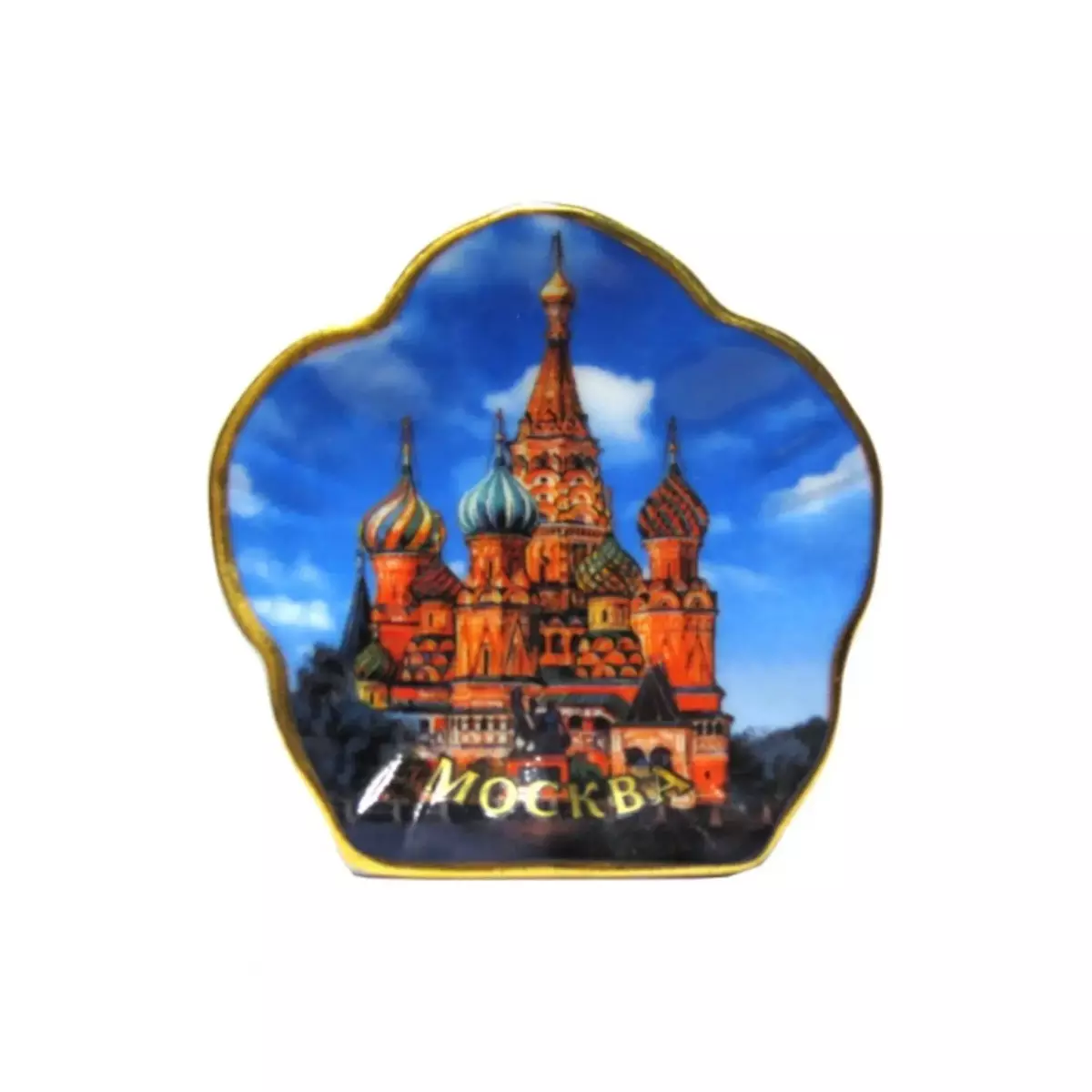 Подставка д/зубочисток Ракушка Москва ХВБ аква