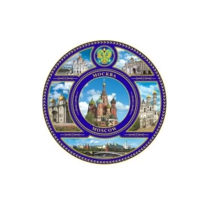 Тарелка фарфор Д10 к6 Москва ХВБ фото