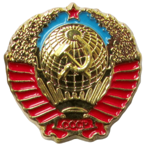 Значок-пин металл эмаль Герб
